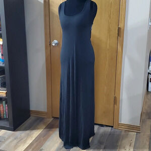 Vince soft maxi sleeveless jersey knit dress